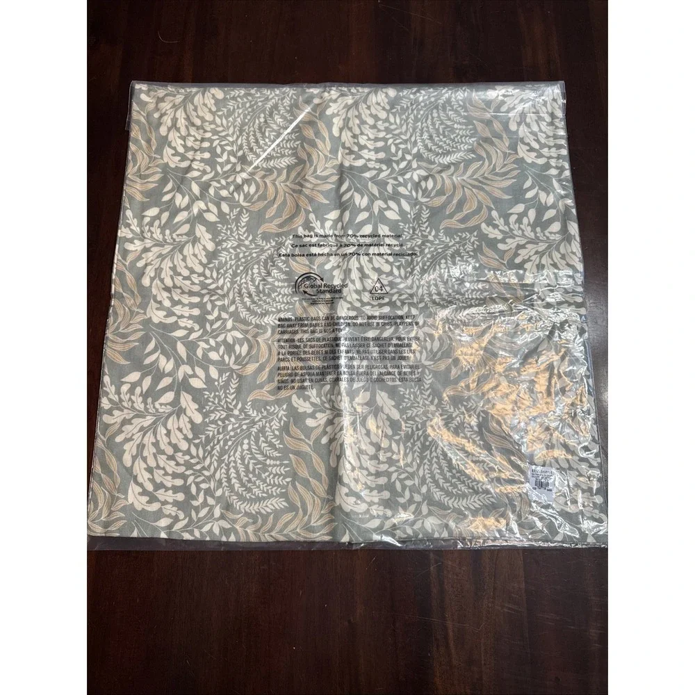 Rejuvenation Throw Pillow Cover Linen Botanical 20